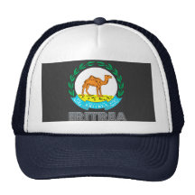 Eritrean Emblem Mesh Hats