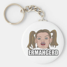 Ermahgerd Keychain