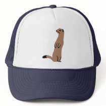 Ermine - Stoat - Weasel Trucker Hat
