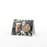 Ernie the Sock Monkey and Friends Note Card