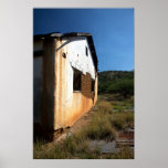 Eroding Home in Ghost Town Print