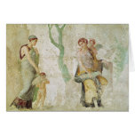 Eros being punished in the presence of Aphrodite Greeting Cards