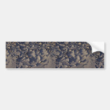 Erosion pattern bumper stickers