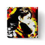 Erotic Mystery - Vintage Retro buttons