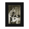 Erotic Postcard - Lady and her Maid