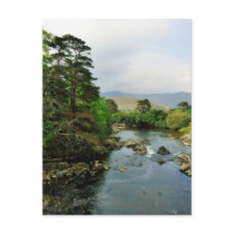 Erriff River Below The Ashleigh Falls Near Leenane Postcards