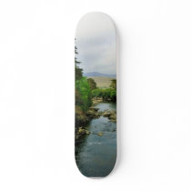 Erriff River Below The Ashleigh Falls Near Leenane Skateboard Deck