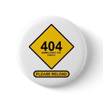 Error 404: Democracy Not Found Pinback Buttons