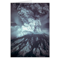 Eruption of Mount Saint Helens Stratovolcano 1980 Cards