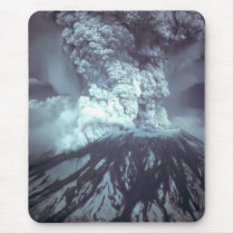 Eruption of Mount Saint Helens Stratovolcano 1980 Mousepads