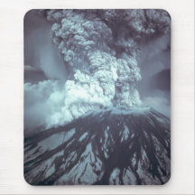 Eruption of Mount Saint Helens Stratovolcano 1980 Mousepads
