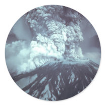 Eruption of Mount Saint Helens Stratovolcano 1980 Stickers