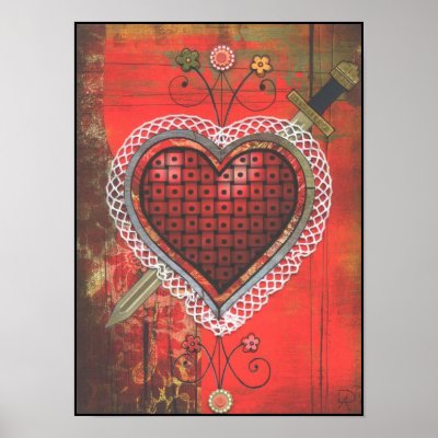 Erzulie Dantor's Vèvè Posters by voodoomama