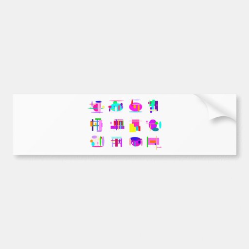Escalator Bumper Sticker