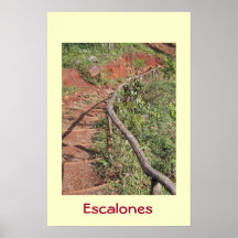 Escalones Staircase poster