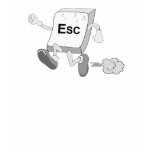 Escape Key Kids Ringer t-shirts