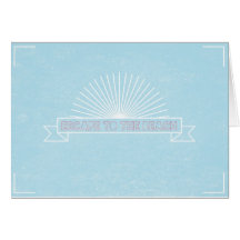 Escape To The Beach Greeting Cards