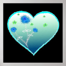 Escaping Love - Designer Large 23x23in Poster