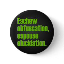 Eschew Obfuscation Buttons