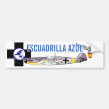 ESCUADRILLA AZUL BUMPER STICKERS