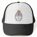 escudo_nacional_argentino_argentina trucker hat
