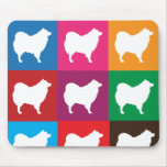 Eskie Coloured Blocks Mousepad