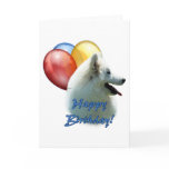 Eskie Happy Birthday Balloon Cards