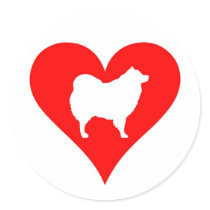 Eskie Love Sticker