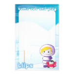 Eskimo Blips Stationary Stationery Design