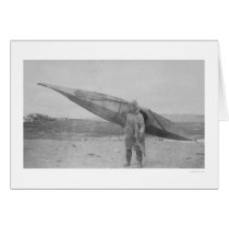 Eskimo Carrying Kayak 1909 Cards