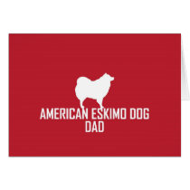 Eskimo Dad Card Red