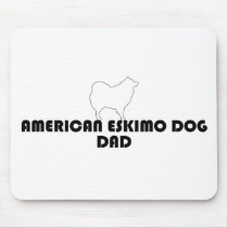 Eskimo Dad Mousepad white