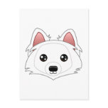 Eskimo Dog Postcard