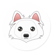 Eskimo Dog Stickers