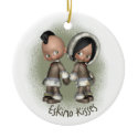 Eskimo Kisses Ornament