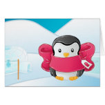 Eskimo Penguin Card