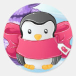 Eskimo Penguin gift Stickers
