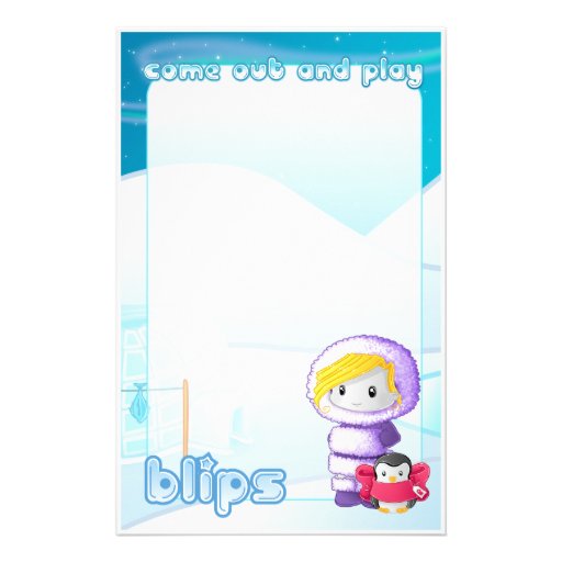 Eskimo Po Custom Stationery