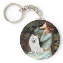 Eskimo Spitz 1 - Ophelia Seated Keychains