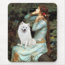 Eskimo Spitz 1 - Ophelia Seated Mouse Pad