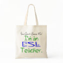 ESL Teacher Tote bags
