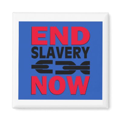 ESN logo Refrigerator Magnet by endslaverynow