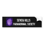 esp, Seven Hills, Paranormal Society bumper stickers