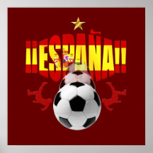 España 2010 One Star Campeones Del Mundo Print