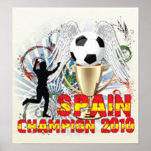 España Campeón Del Mundo Posters