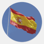 Espana Round Stickers