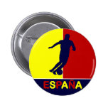 Espana Spain 2010 Soccer Button