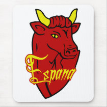 Espana Toro Spanish Bull for Spain lovers Mouse Pad