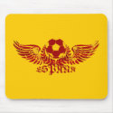 Espana winged soccer ball logo emblem gifts mousepads