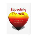 Especially For You From the Heart, postcard
